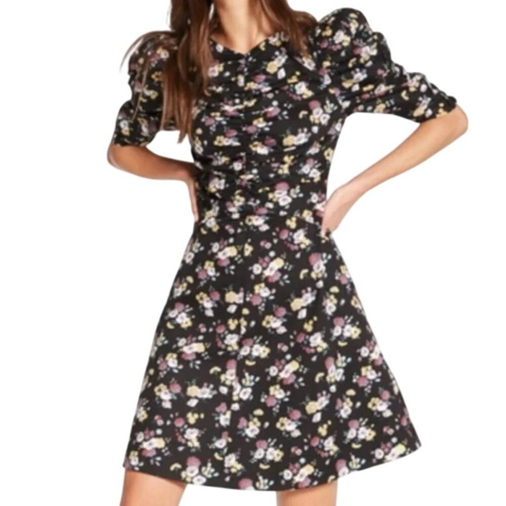 Rebecca Taylor Posey Floral Mini Dress Size S